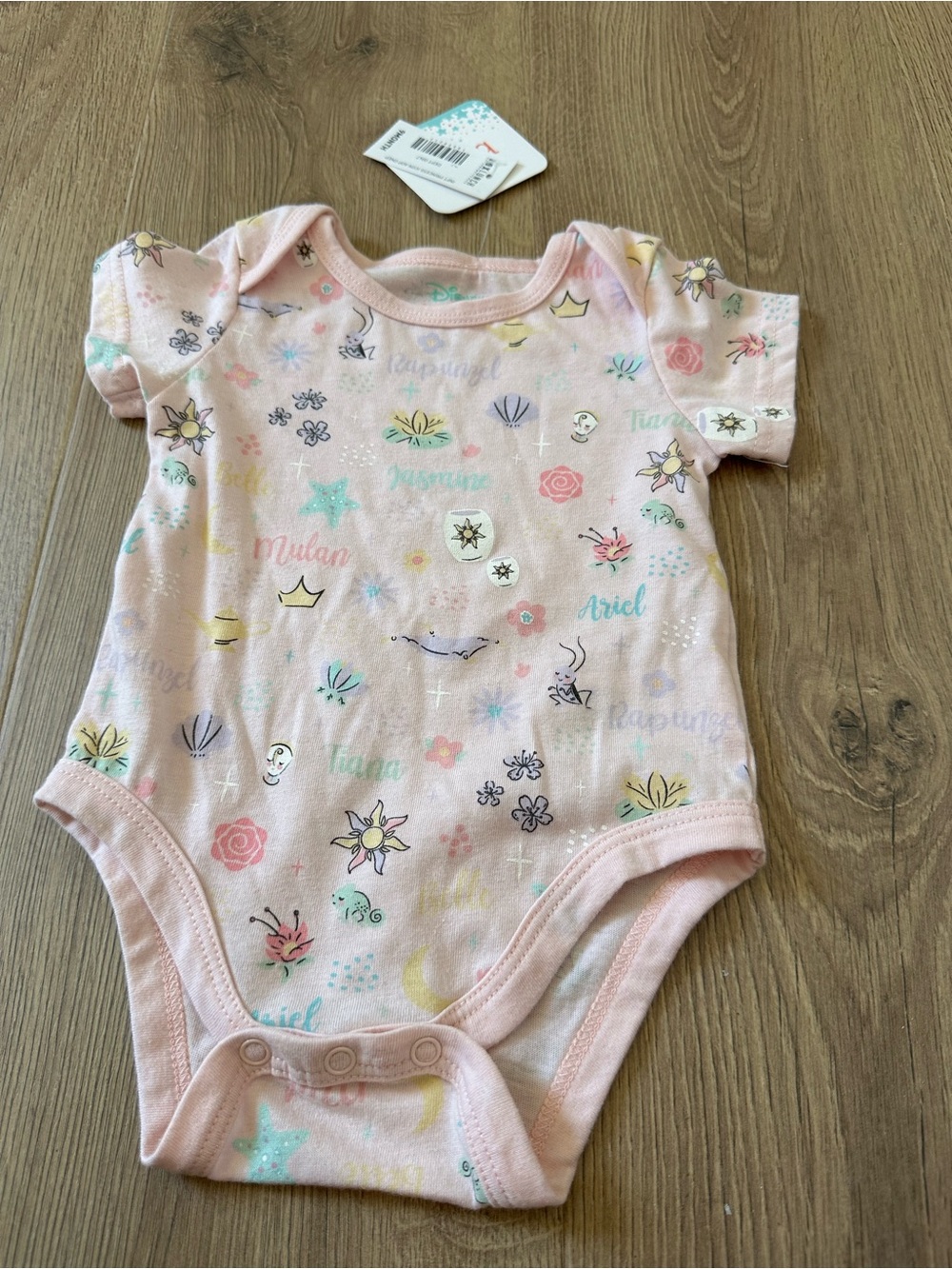 New disney princess all over print one-piece